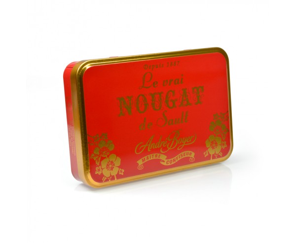 BOITE FER NOUGAT BLANC DE PROVENCE 175G