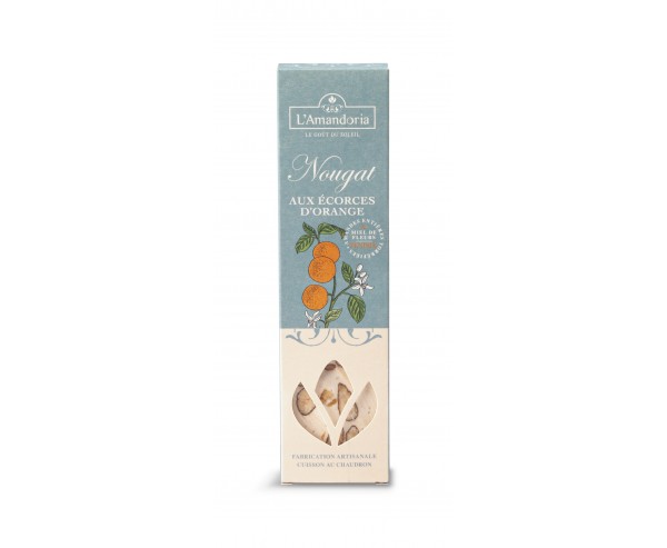 Nougat blanc Ecorce d'Orange