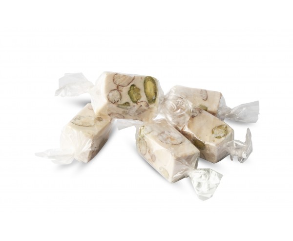 NOUGAT AUX ECLATS DE CARAMEL VRAC LE kG