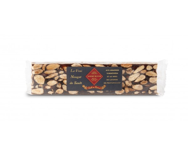 BARRE NOUGAT NOIR DE PROVENCE 100G