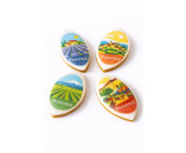 Maxi calissons décorés Noel ou Provence 30G